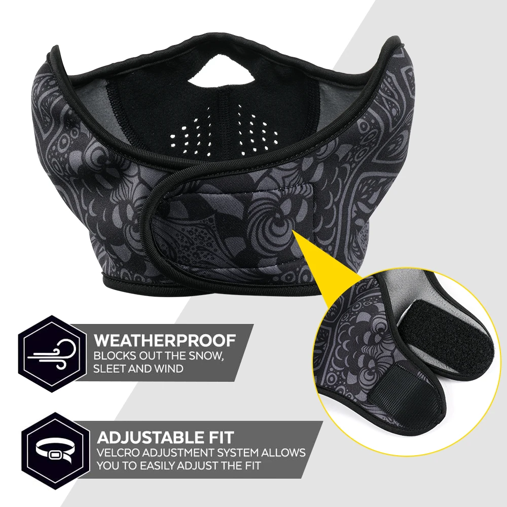 Face Bandana With Velcro