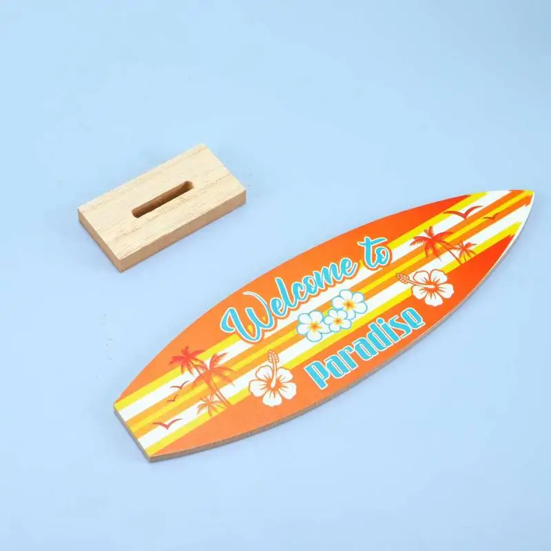 Multifunctional Surfboard Table Top Surf Board Decor For Wall Surf Board Decor For Wall Surfboard Beach Signs Summer Wood Sign
