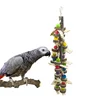 Parrot Bite Toys Wooden Natural Medium To Large Parrot Supplies Bird Cage Accessories Bird Toys Parrot Accessories 1