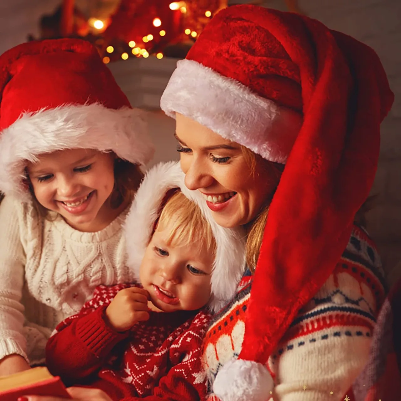 New Super Plush Christmas Hat Christmas Best-selling Fur Hat Gift Gift Decoration Santa Claus