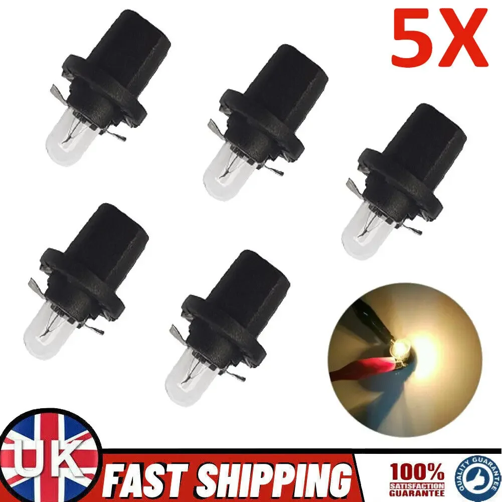 5Pcs Heater Climate Control Unit Light Bulb for Vauxhall Vivaro Renault Citroen Automotive Dash Light Replacement Parts