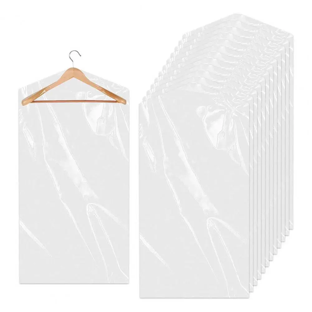 Laundry Garment Bag Closet Storage Solution Plastic Dry Bags for Garment Storage at Home Travel Moving 50 Pcs Dust-proof for Dry 4