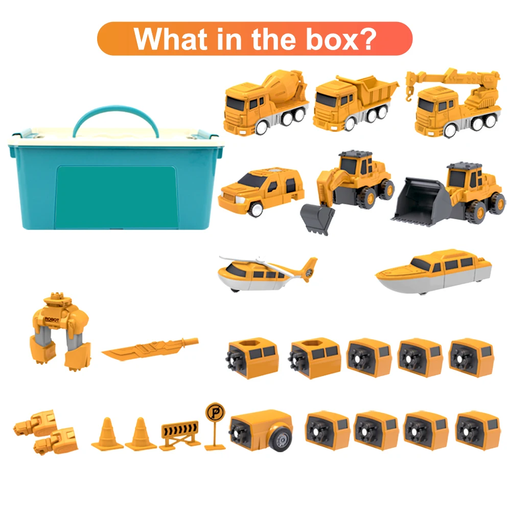 MICToy Transform Toy, Combined Robot Technology Vehicle, Combined