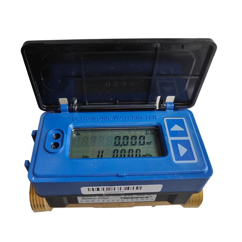 T3-1-2-H Ultrasonic Agricultural Irrigation Flow Water Meter Copper Pipe Thread-connection with RS485 & Mbus Output