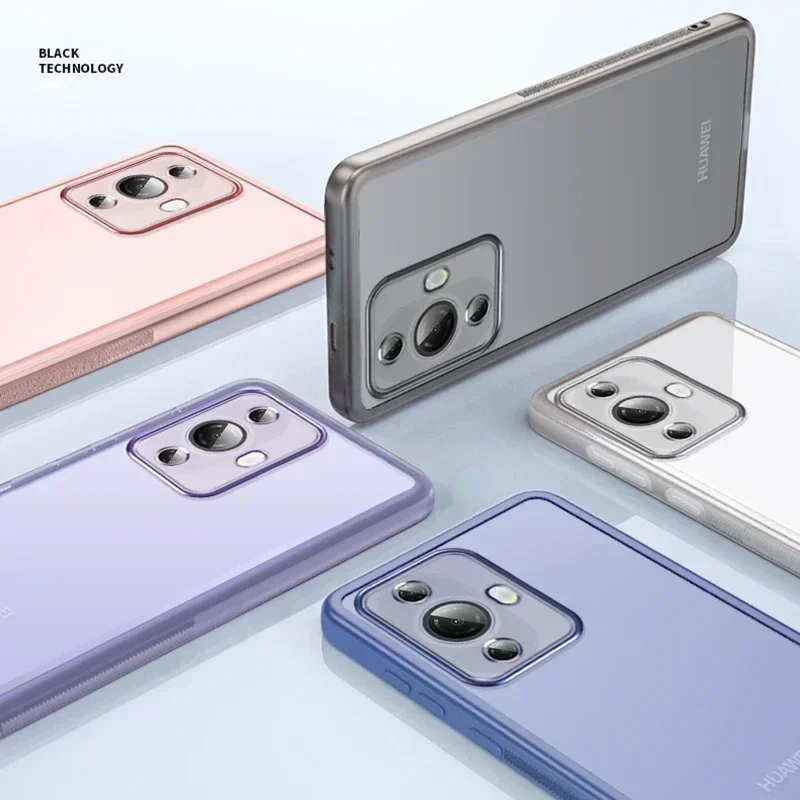 Luxury Full Lens Film Protector Shockproof Phone Case - Soft Back Cover