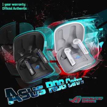 오리지널 ANC Asus ROG Cetra 트루 와이어리스 게임 헤드폰, 저지연 블루투스 헤드셋, 액티브 노이즈 리덕션, 아이폰 안드로이드용