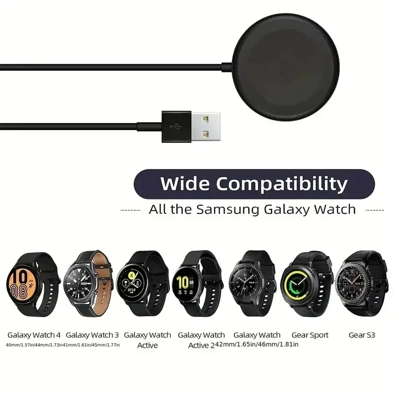 Watch Charger watch charger Wireless For Samsung Galaxy Watch 7 8 Pro Active 2 Portable USB Type C PD Cable Fast Charging Dock Station VIKEFON