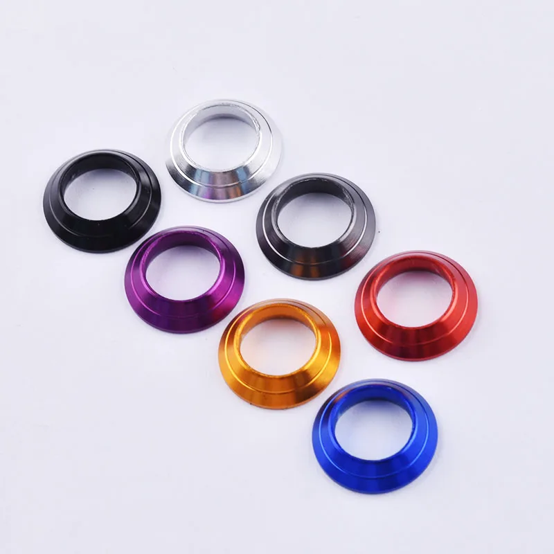 Lot de 8 anneaux métalliques pour montage et réparation de cannes à pêche DIY - Accessoires