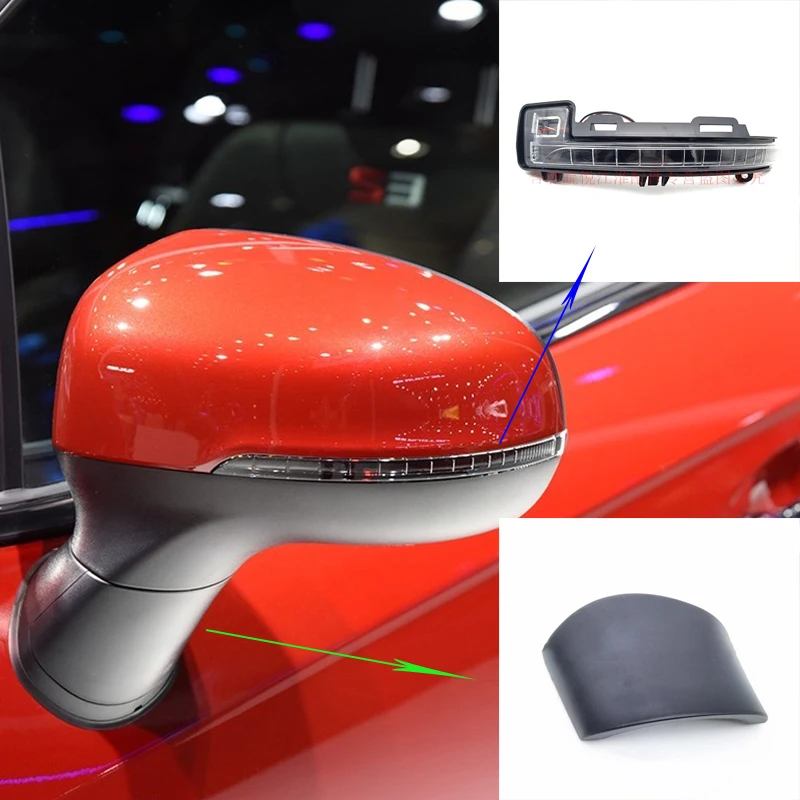 

Автомобильные аксессуары для JAC S3 Sei3 2017 ~ 2020, корпус для маленького зеркала заднего вида, чехол для зеркала заднего вида, сигнал поворота