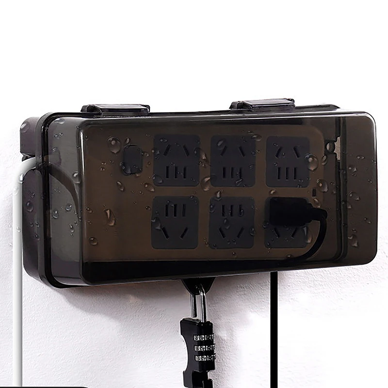 Electrical Box Outdoor Electrical Boxes Waterproof Cable Management Box Rain-Proof Weather Proof Plug Box Waterproof For Wiring Board