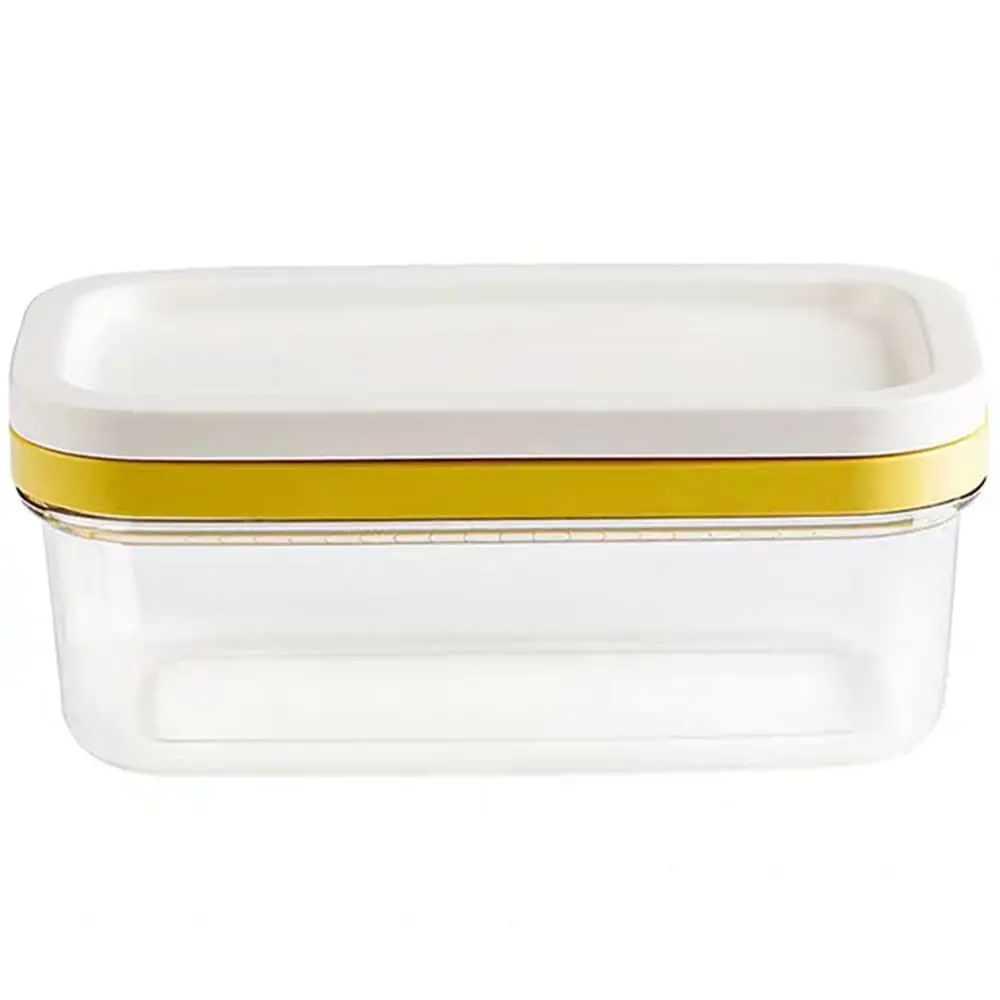 Rectangular Butter Dish With Cutter Temperature Resistant Cuttable Design Butter Container Baking Tools