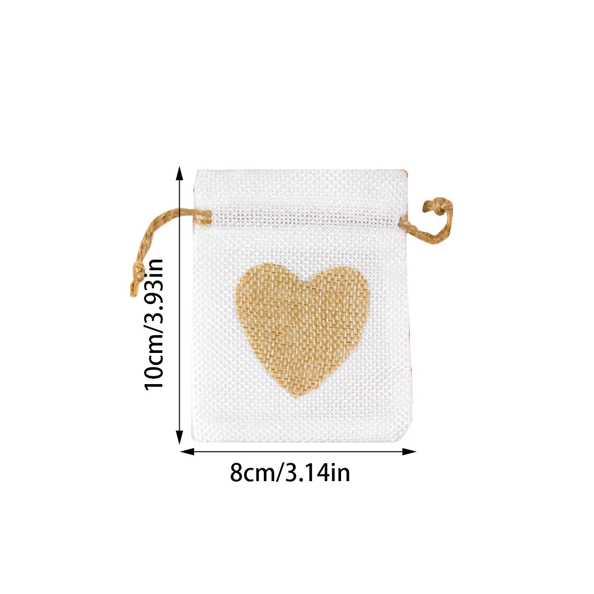 10-20 teile/los Natürliche Leinen Sackleinen Tasche Jute Geschenk Tasche Kordelzug Hochzeit Schmuck Reise Lagerung Beutel Süßigkeiten Taschen – Detail 14