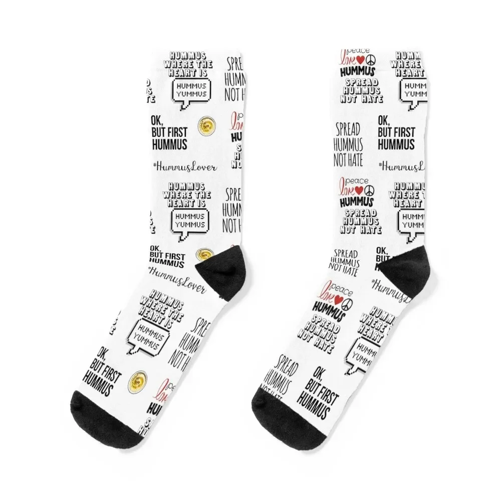 

Hummus Lover Socks FASHION Novelties aesthetic Socks Woman Men's