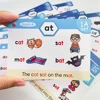 Kids Phonics Learning Flash Cads Educational Toys Teacher Teaching Aids Montessori English Words Training Vocabulary Building 6