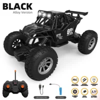 Rc Car 1/20 Off Road Wireless Remote Control Alloy Climbing Car Lights Children 4WD Vehicle Model Toys for Boys Christmas Gifts 1