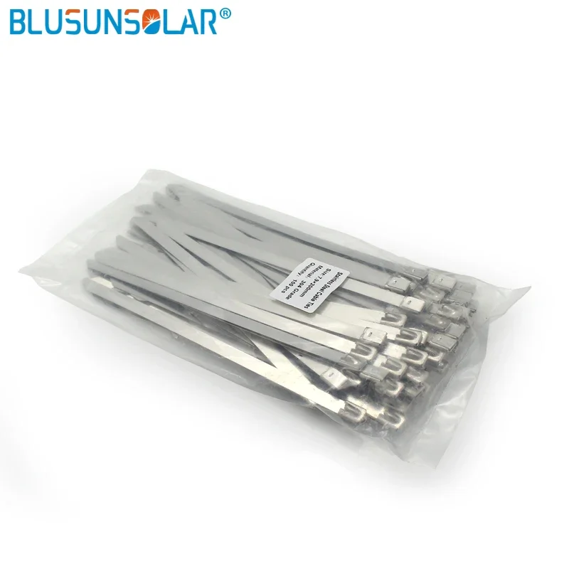 

500 Pcs/Lot Material 304 Stainless Cable Tie (ball Lock) 7.9mmx500mm