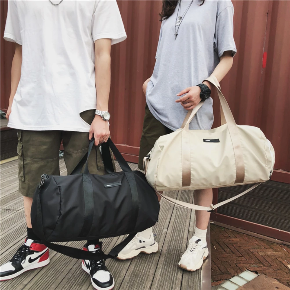 Gym Carry On Travel Yoga Fitness Fashion Nylon Bags Independent Shoe Warehouse Large Capacity Portable Storage Crossbody Handbag