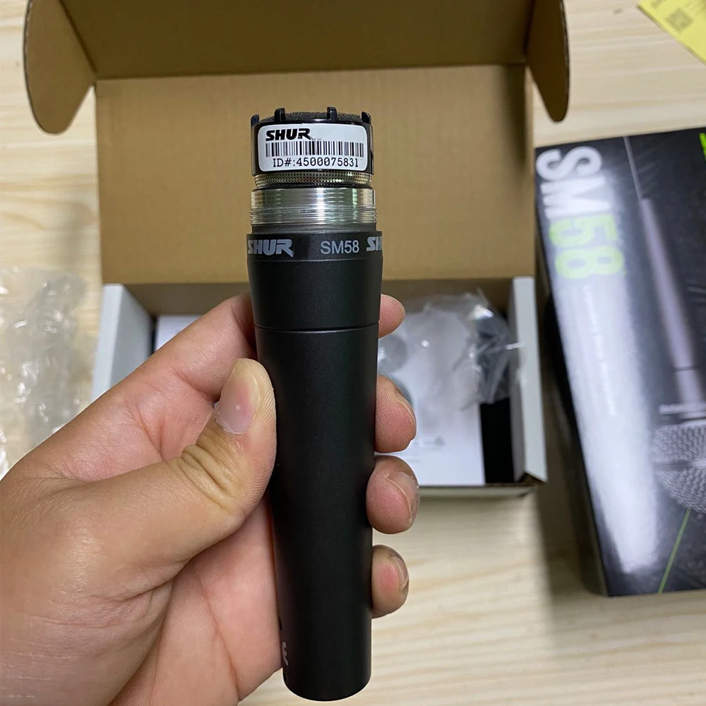 유선 카디오이드 다이나믹 마이크, PC 녹음, 게임, 노래, 거실 노래방, 58 SM 마이크, sm58lc