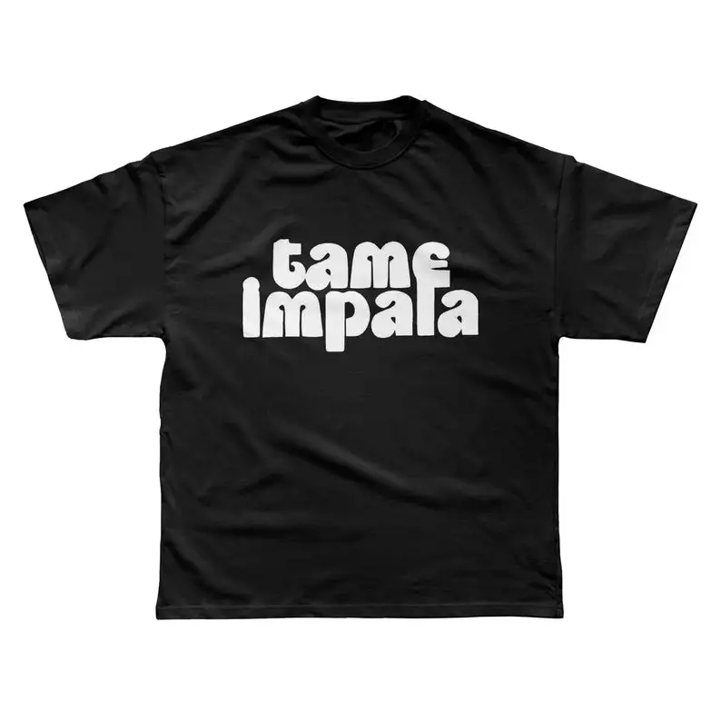

Футболка унисекс класса премиум с логотипом Tame Impala