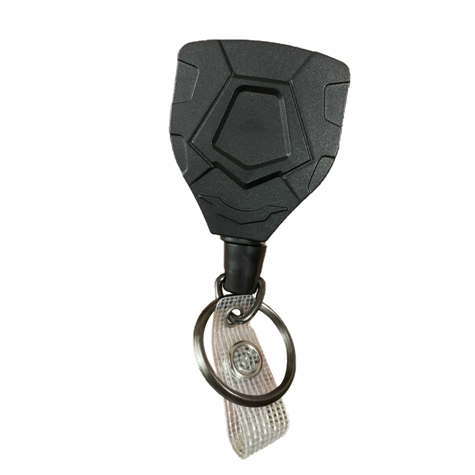 

Climbing Outdoor Key Ring Retractable Keychain Portable Heavy Duty Holder Steel Cord Anti Lost Daily With Belt Clip Reel