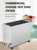 ITOP HF 3KW Commercial Automatic Cheese Hot Dog Sticks Fryer Electric Korean Mozzarella Corn Dog Fryer Machine 21L Electric/Gas 1