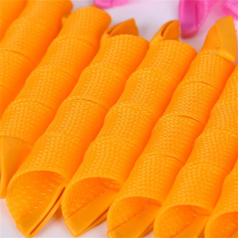 Hair Styling Tool Hair Curling Tools 10pcs Heatless Hair Curler No Heat Hair Rollers Sleeping Soft Spiral Curls Lazy Perm Curling Rod Wave Formers Styling Tools