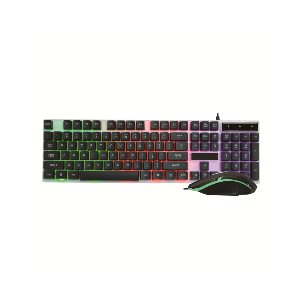 

Gamer Keyboard Wired Backlight Keyboards Keypad Attractive Mouse Home
