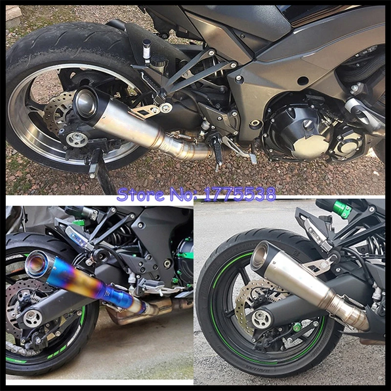 Motorcycle Exhaust System Link Pipe for Kawasaki 2010-2020 Z1000 Z1000SX NINJA 1000 Exhaust Muffler Link Pipe Connect Mid Pipe - Image 6