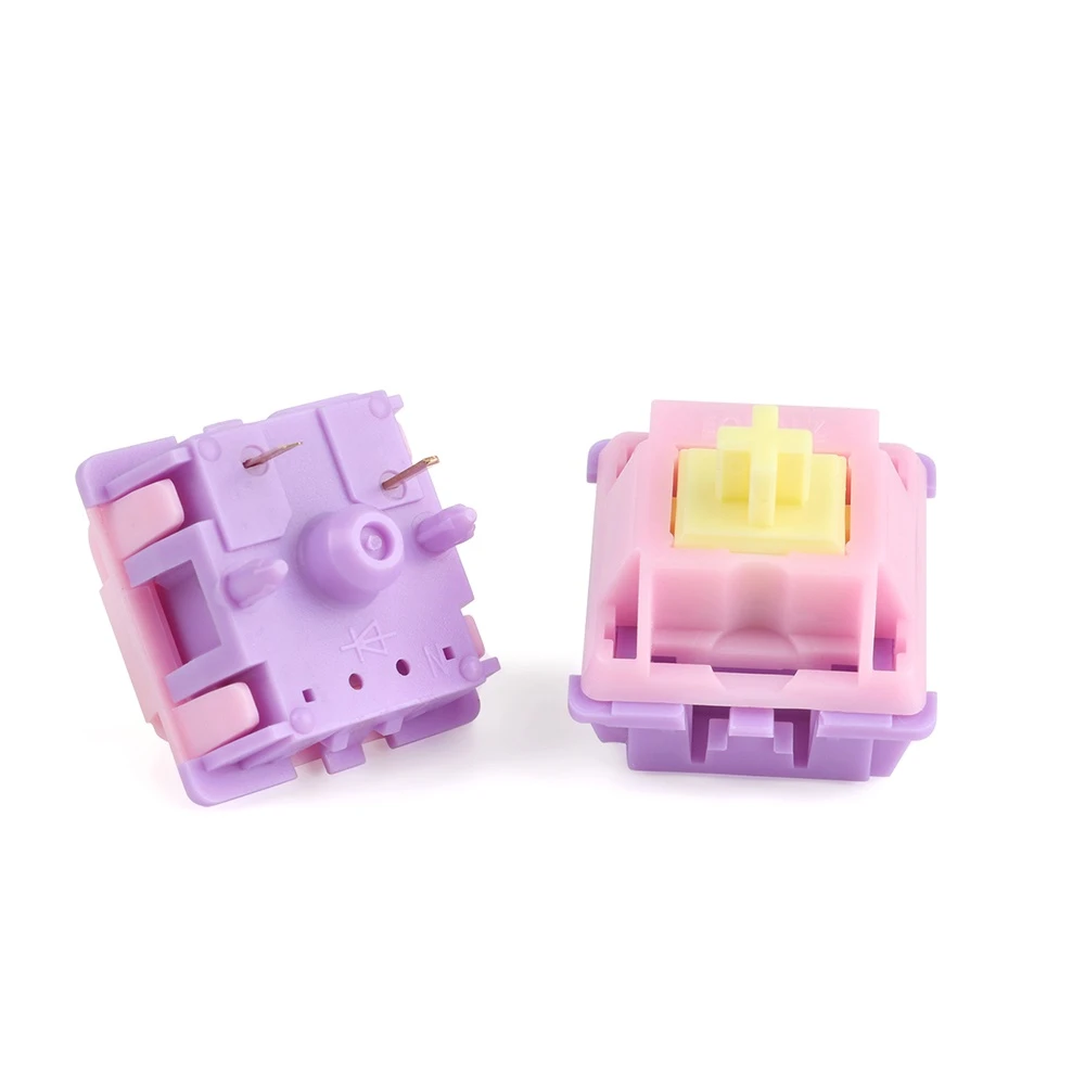 90 PCS EQUALZ Banana Split 62g Linear Keyboard Switches