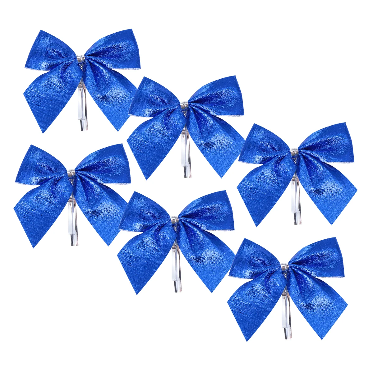 

60 Pcs Christmas Butterfly Bows Tree Hanging Bowknot Ornaments Xmas Decorations Cloth