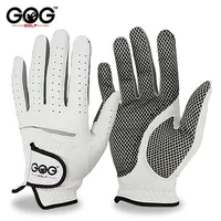 Pack 1 Pc Golf Gloves Men's Left/Right Hand Soft Breathable Pure Sheepskin With Anti-slip Granules Golf Gloves Golf Men 2