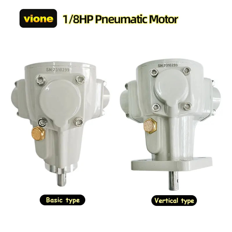 pro reversible piston motor explosion proof vane type pneumatic stepless air engine 10mm shaft 1 8hp 5Gallon 1/8Hp Air Motor 3 Cylinder Pneumatic Motor Forward And Reverse Explosion-proof Motor