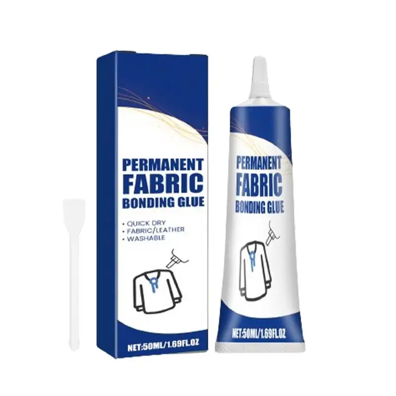 

Fabric Glue For Patches Clothes Glue Waterproof Glue Fabric Repair Permanent Bond Glue Fabric Adhesive Super Glue Clear Sewing
