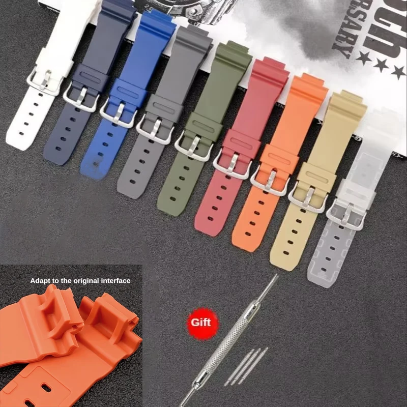 Durable Waterproof Resin Replacement Watch Strap