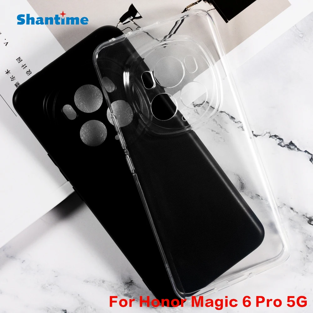 Per Honor Magic 6 Pro 5G Gel Pudding Custodia Protettiva In Silicone Per Telefono Per Honor Magic 6 Pro 5G Custodia Morbida In Tpu