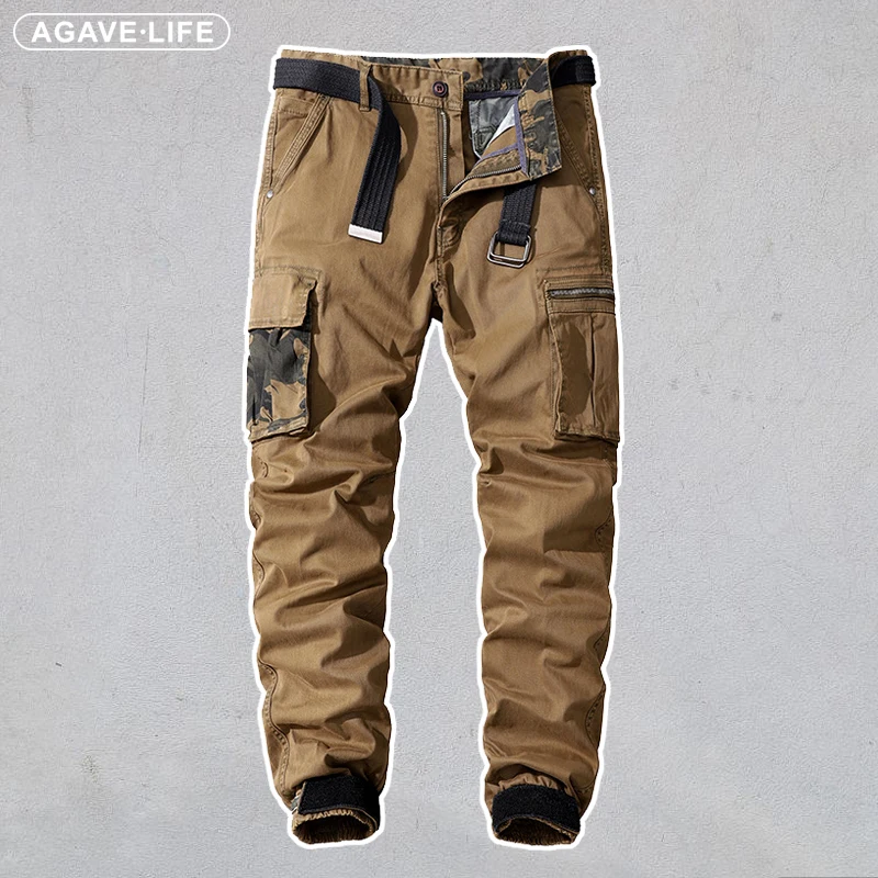 

Military Cargo Pant Loose Multiple Pockets Trousers Streetwear Male Pantalones Cargo Spring Autumn Casual Pants Men's Sweatpants
