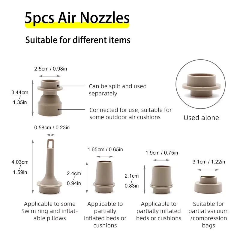 Wireless Rechargeable Electric Camping Air Pump 5