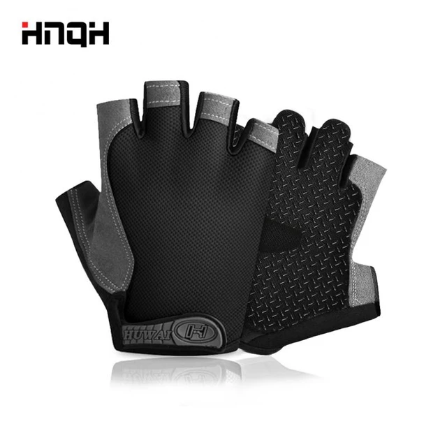 Half-finger Cycling Gloves Unisex Gym Fitness MTB Bike Gloves Non-slip  Breathable Gloves For Camping