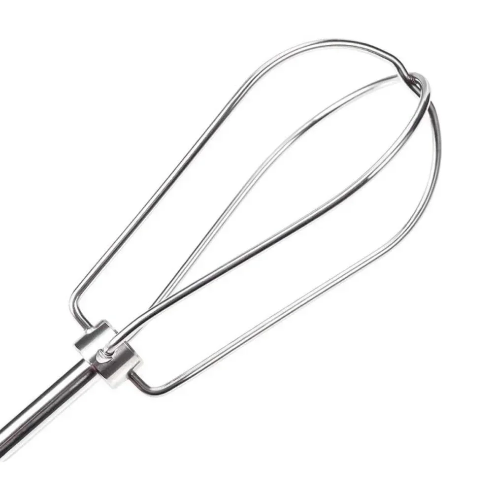 Egg Beater 2pcs Stainless Steel Mixing Rods Head W10490648 Hand Mixer Turbo Beaters for Replace KHM2B AP5644233 Tool Accessor