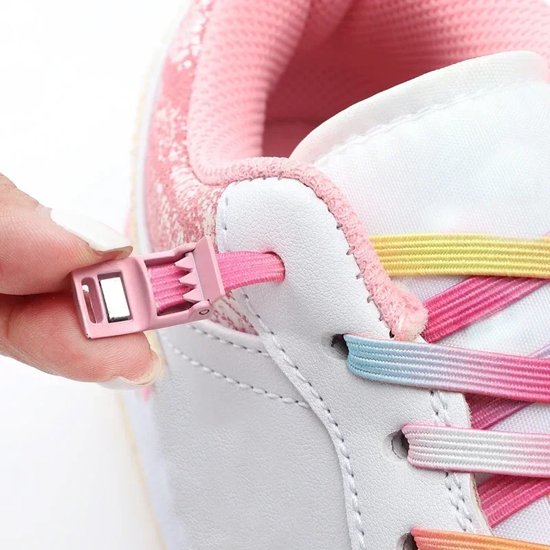 Vibrant Magnetic No-Tie Elastic Shoelaces