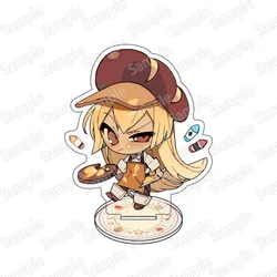 Cookie Run Kingdom Themed 10CM Acrylic Standees & Keyring - Black Pearl, Milk Shadow, Pure Vanilla Mystic Flour Desktop Ornaments Gift - 10 cm (47)