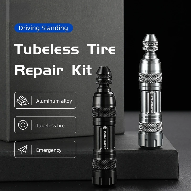 

2023 NEW Bicycle Tool Aluminum Alloy Tire Repair Tool Portable Road Mountain Bike Vacuum Tire Repair Strip Repair Tool