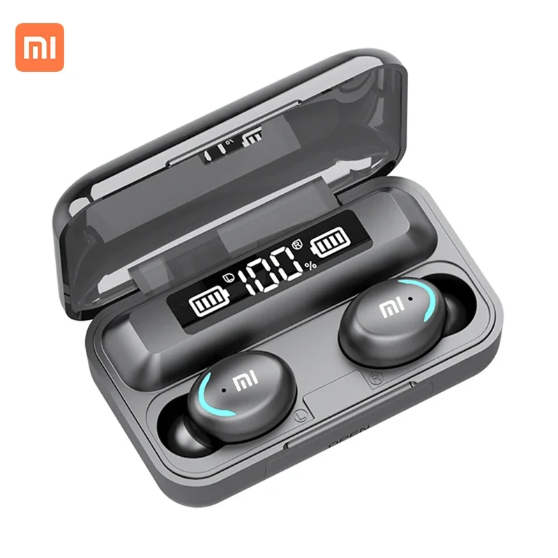 

Xiaomi F9 Wireless Earphones Bluetooth TWS LED Dislpaly Binaural Headset Waterproof HD Calling CVC 8.0 Noise Reduction Headphone