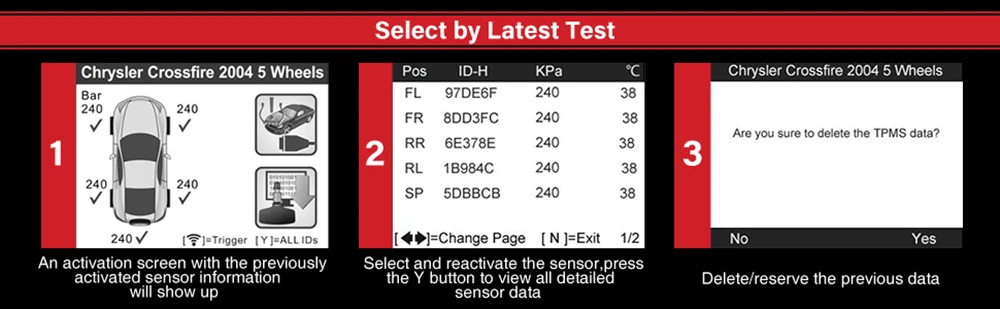 Autel MaxiTPMS TS501 TPMS Diagnosis Tool OBD 2 Car Diagnostic Scanner OBDII Code Reader TPMS Check 433 315MHz Sensor Programming automotive battery charger