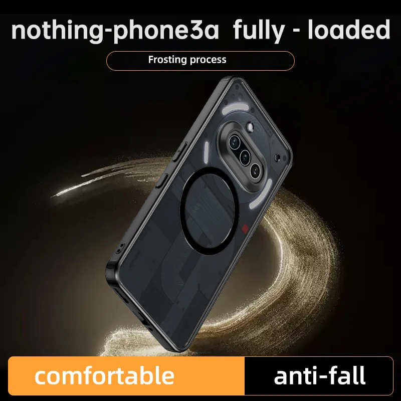 Crystal Clear Shockproof Hard PC Case with Camera Protection
