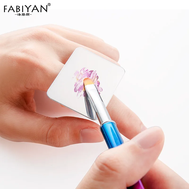 Palette Adjustable Ring for Nail Art Foundation Mixing Makeup Stainless Steel