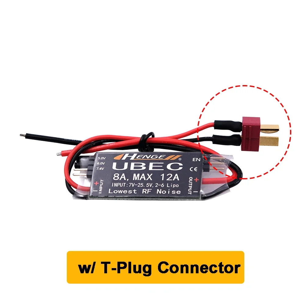 HENGE UBEC 8A 5V/6V Regolatore Switching Per Lipo 2-6S Ingresso 7V-25,5V