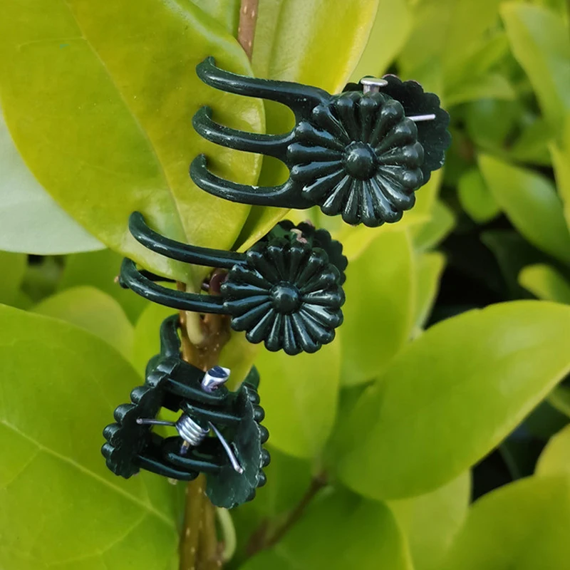 Plant Clips Plastic Plant Clips Orchid Stem Clip Plant Support Plant Clips Vine Stem Flower Grow Upright Branch Clamp Garden Tool