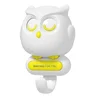 Creative Wall Hanger Automatic Open Close Eyes Owl Key Holder Key Hanger Storage Hook for Hanging Towels Hats Coat Bags Key 4