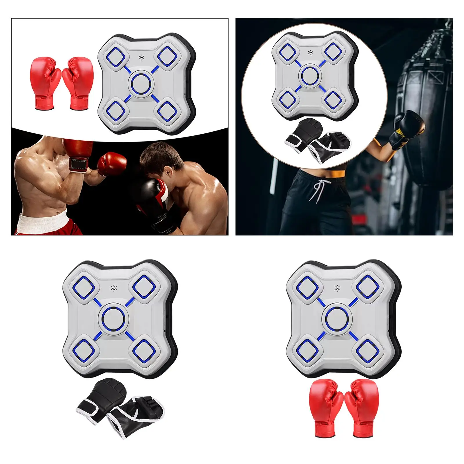 Music Boxing Machine Reaction Target for Sports Reaction Strength Training